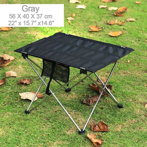 Outdoor Foldable Table Portable Camping Desk For Ultralight Beach Aluminium Hiking Climbing