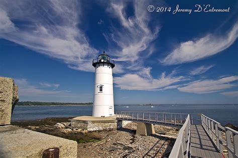 Northeast Coast Of Us New Hampshire Portsmouth Harbor Lighthouse