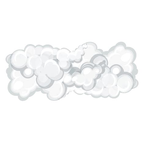 Fluffy Clouds Vector Hd Png Images White Cloud Fluffy Cartoon Vector