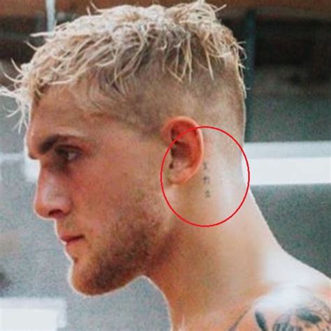 It comes after the youtube star grabbed the boxer's baseball paul suffered a black eye among other injuries as chaos ensued but he has already added further fuel to the flames by getting a new tattoo. Jake Paul Neck Tattoo Meaning