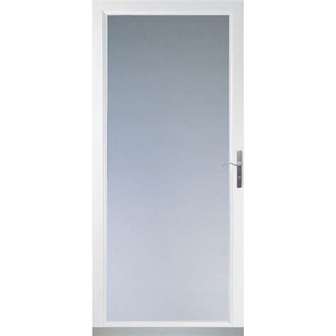 Shop Larson Secure Elegance White Full View Laminated Security Glass