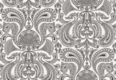 Black And White Paisley Wallpaper 29 Images