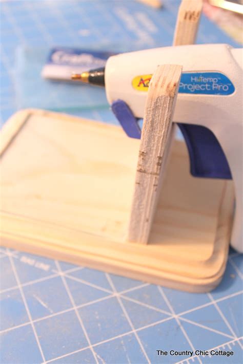 How To Make A Hot Glue Gun Holder Angie Holden The Country Chic Cottage