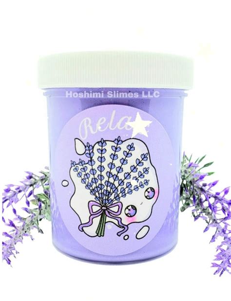 Aromatherapy Lavender Scented Snow Butter Slime 4oz