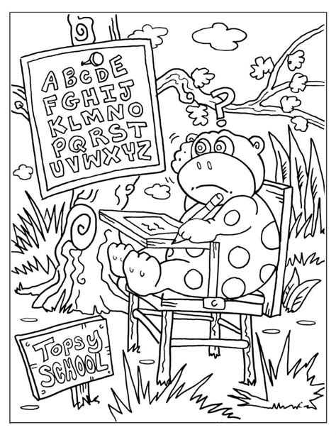 Back To School Coloring Sheets Neo Coloring