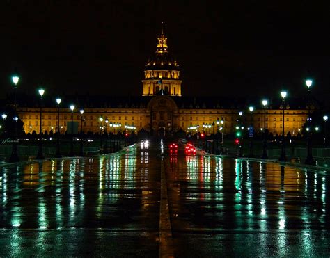 Landmarks At Night Of Paris Under Pouring Rain 2 Crazy Ph Flickr