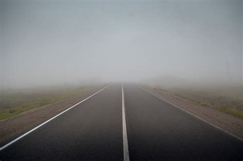 Road In The Fog Stock Photo And More Pictures Of Asphalt Istock