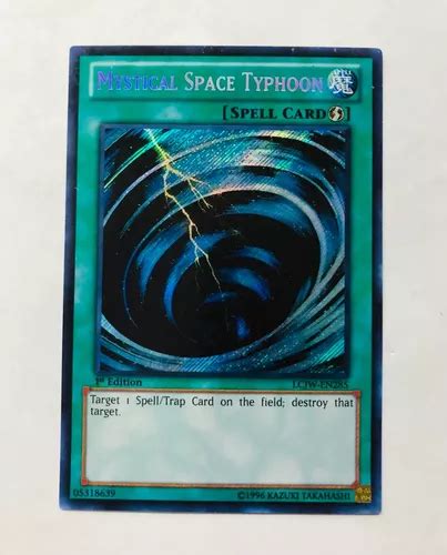 mystical space typhoon secret rare 1st yugioh meses sin intereses