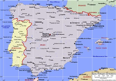 España Y Portugal Tamaño Completo Ex