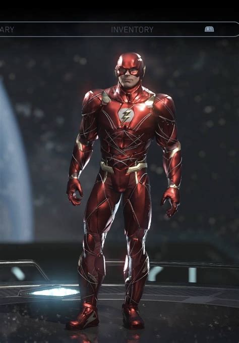 Injustice 2 Flash W Jl Gear And Nth Shader Flash Dc Comics