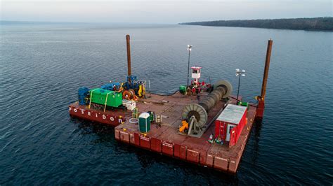 Reed And Reed Installs Submarine Transmission Line In Ny Reed And Reed
