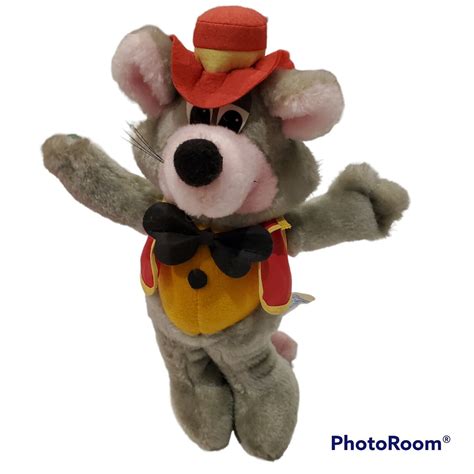 Chuck E Cheese Plush Doll 125 Vintage Late 70s Pizza Time Theatre Ebay