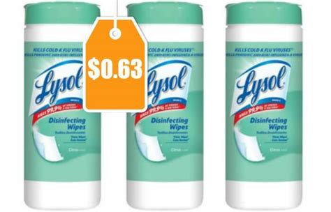 Lysol Disinfecting Wipes Just 063 At Rite Aid 1122 Living Rich