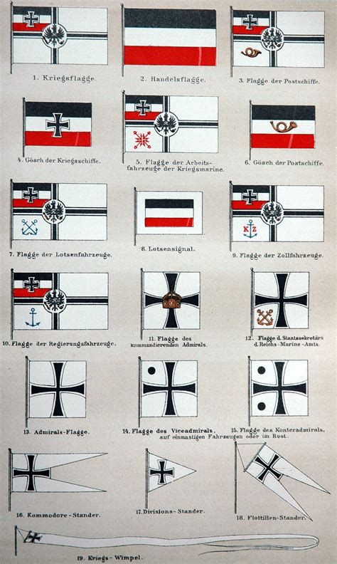 Flags Used By The German Imperial Navy Wiki Rvexillology