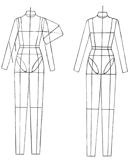 Trend Terbaru Fashion Design Flat Sketch Apk