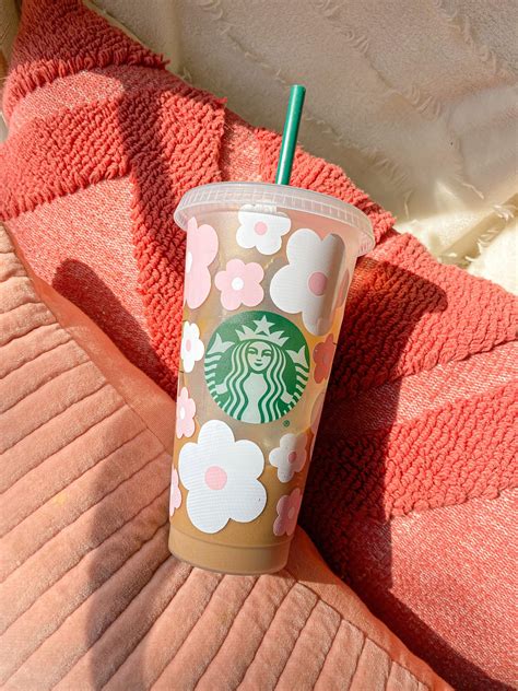 Strawberry Starbucks Cup Custom Cup Personalized Cup