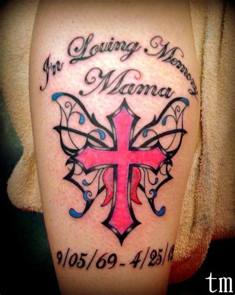 A butterfly, primarily, stands for beauty and grace. MEMORIAL BUTTERFLY tattoo