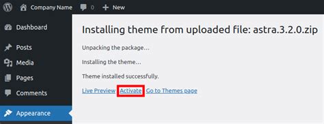 Cara mengganti copyright di footer wordpress Cara Untuk Install Theme Website di WordPress — HarizHost Help