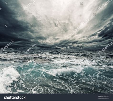Ocean Storm Stock Photo 64559572 Shutterstock