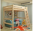 訂造高架床 實木床 上格床 雙人床 單人床 成人床 兒童床 高架牀 Bed, 傢俬＆家居, 傢俬, 床架及床褥 - Carousell