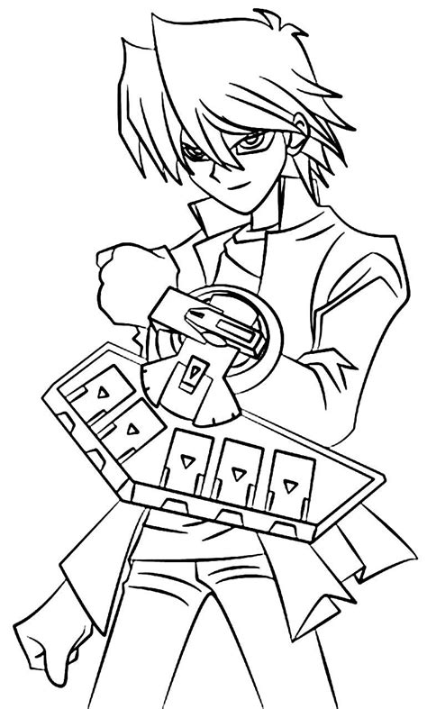 Desenhos De Personagem De Yu Gi Oh 4 Para Colorir E Imprimir Images