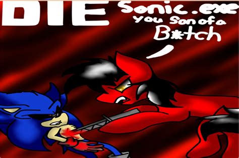 Mastermax888 Killing Sonic Exe By Sonicmlpartist On Deviantart