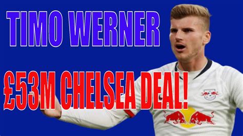 Timo werner says he hopes to lead chelsea's new era and credits head coach frank lampard for bringing him to the club. CHELSEA TRANSFER NEWS | TIMO WERNER AGREES TO SIGN FOR ...