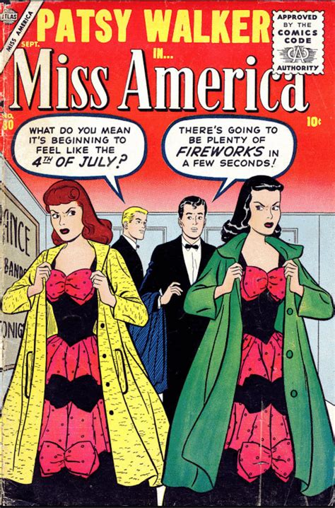 miss america comics miss america magazine comics golden etsy