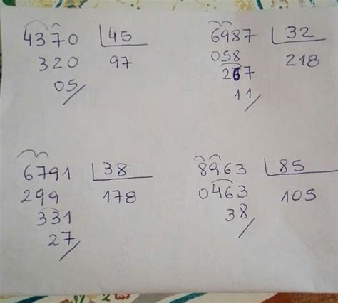 Hechas Ejemplos De Divisiones De Dos Cifras Resueltas Nuevo Ejemplo Images Images