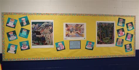 Art With Mrs Kim Winter Bulletin Boards