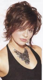 Spiffy Short Funky Hairstyles Short Sassy Haircuts For Wavy Hair With