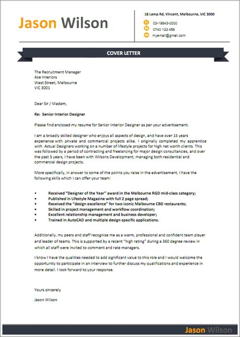 Maybe you would like to learn more about one of these? Standard Cover Letter For Employment | Covering Letter Example