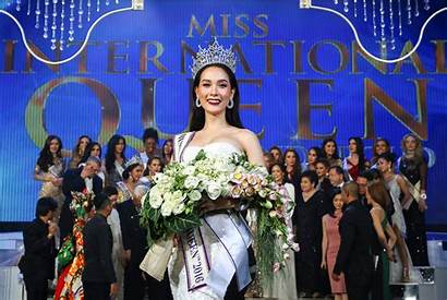 Transgender Thailand Miss International Queen Pageant Contestant