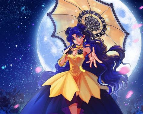 Princess Kaguya Sailor Moon Luna