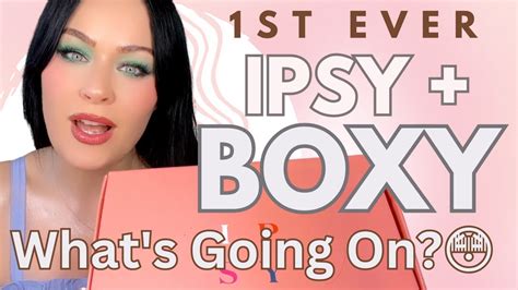 1st Ever Ipsy Boxycharm Makeup Box Makeup Subscription Box Unboxing Makeup Youtube