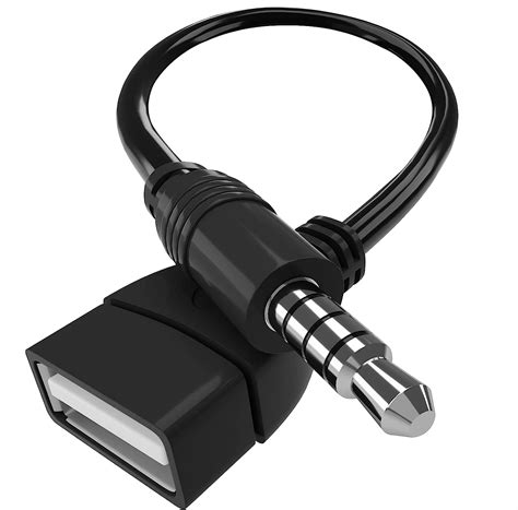 Usb To Jack Adapter 35mm Male Aux Audio Plug To Usb 20 Female