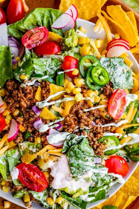 Seriously The Best Taco Salad Recipe The Food Charlatan