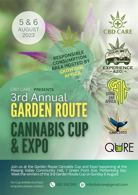 Garden Route Cannabis Cup And Expo Garden Route Cannabis Cup And Expo 5 6 August 2023 In Plett