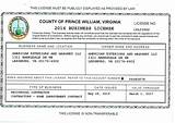 Arlington County Business License Application Photos