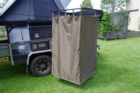 The picture above shows this texport shower tent without fly only to make the roof structure visible. DPOS - Drifta Pull Out Short | Shower tent, Shower privacy ...