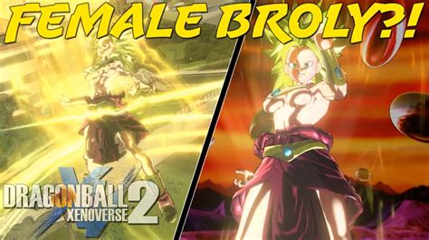 Female Broly Dragon Ball Xenoverse 2 Pc Mods Youtube