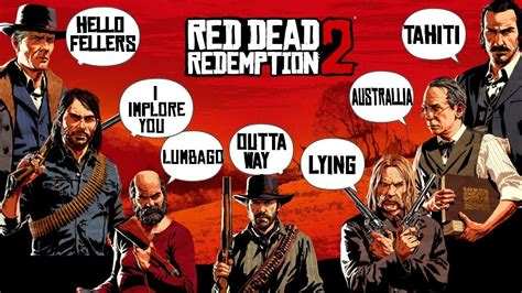 Every Van Der Linde Way Of Handling Problems Ft Memes Red Dead