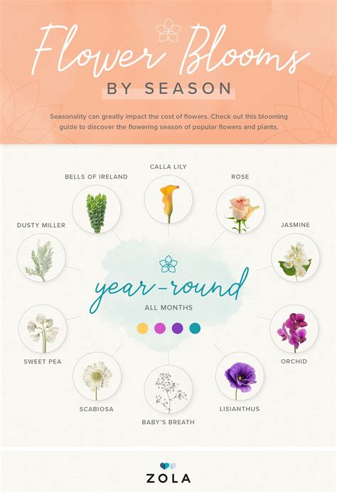 A Seasonal Guide To Minimize Your Wedding Flower Costs My Sweet