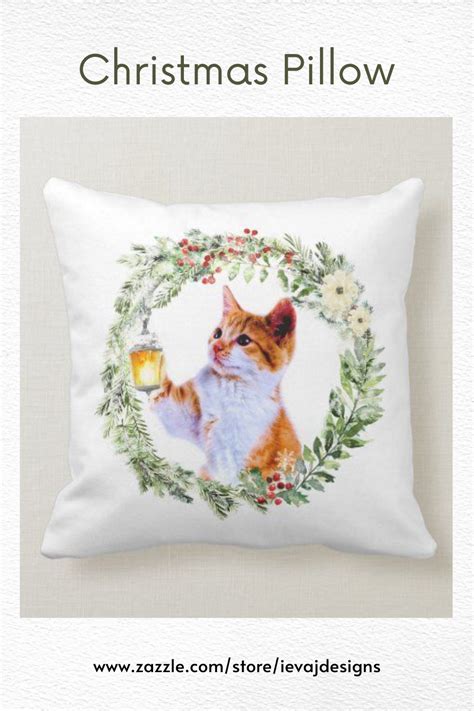 Get In The Festive Spirit With This Beautiful Decorative Christmas Cat