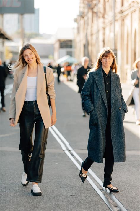the best street style from sydney fashion week resort 2022 sydney fashion week cool street