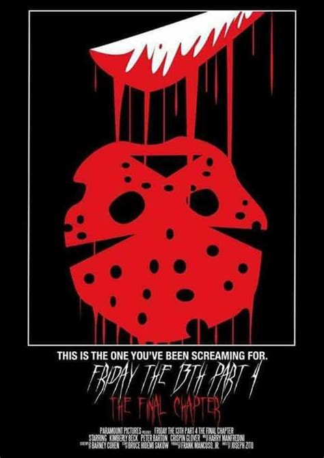 Friday The Th Jason Friday Horror Movie Posters Horror Movies