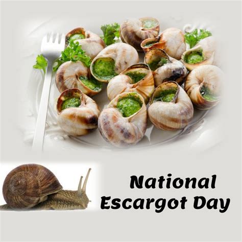 National Escargot Day Template Postermywall