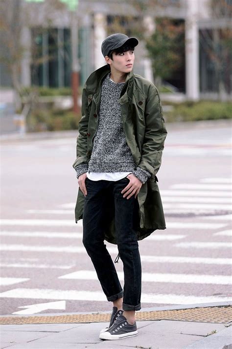 25 Superb Korean Style Outfit Ideas For Men To Try Instaloverz Mens Winter Fashion Korean