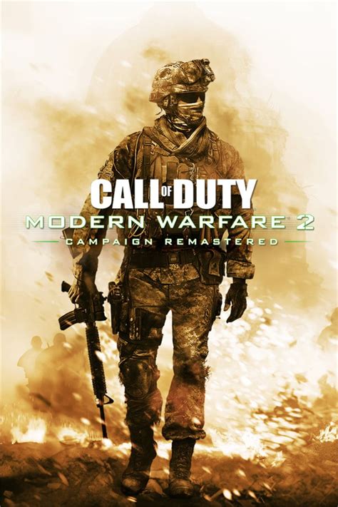Call Of Duty Modern Warfare 2 Campaign Remastered 2020 Box Cover