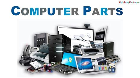 How Many Parts Of Computer System With Name Image